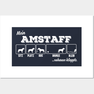 Amstaff Posters and Art